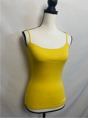 🖤5/$25 new modal tank top cotton yellow butter soft size medium